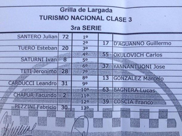 La tercera serie