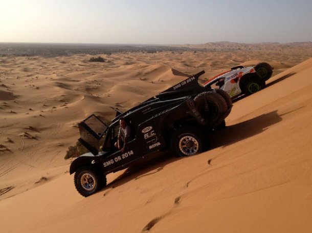 Silk Way Rally en acción.