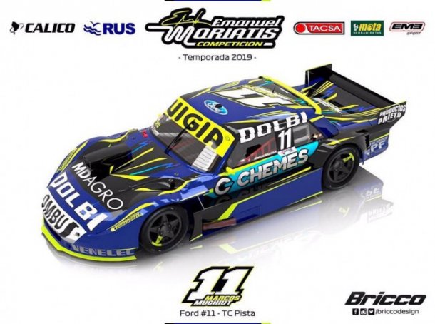 El Ford de Muchiut para el TC Pista