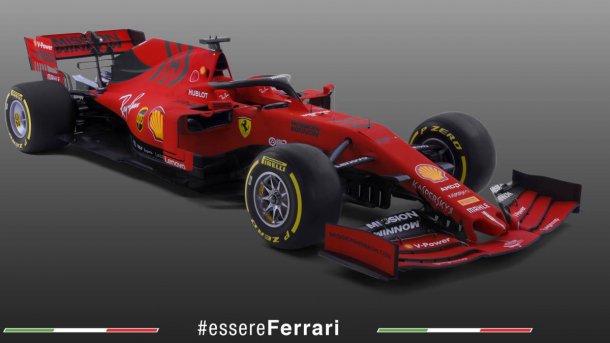 La Ferrari SF90 para la temporada 2019 de Formula 1
