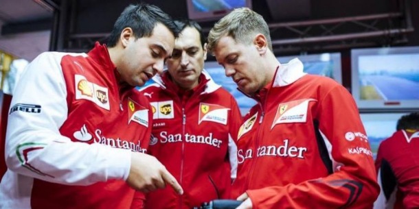 Vettel, competitivo.