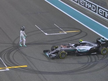 ROSBERG GRITA CAMPEÓN