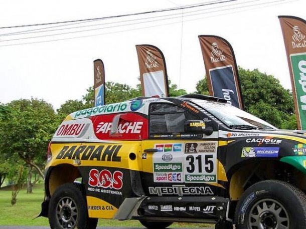 Spataro ya finalizo la primera etapa del Dakar 2017