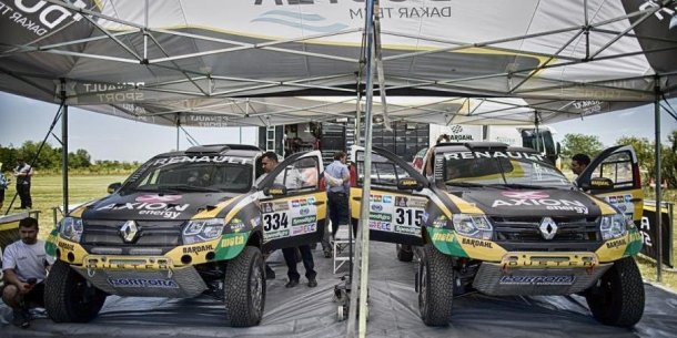 Las Duster listas para un nuevo Dakar