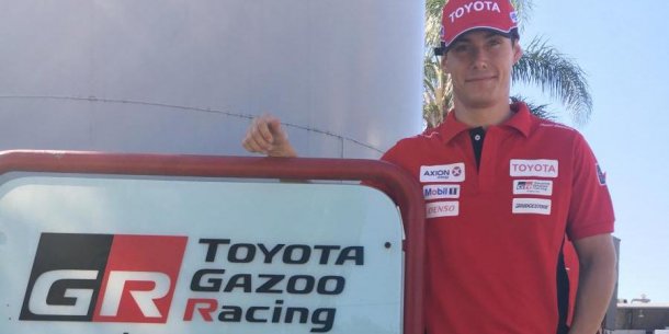 Fineschi competirá en el equipo oficial Toyota