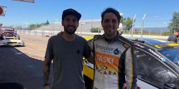 Santero y Peluso están en Alta Gracia probando con Gustavo Cano