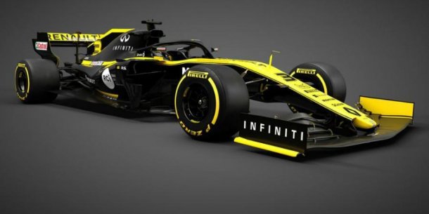 El nuevo Renault para la F1 2019