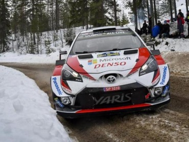 WRC: TOYOTA ARRASO EN SUECIA