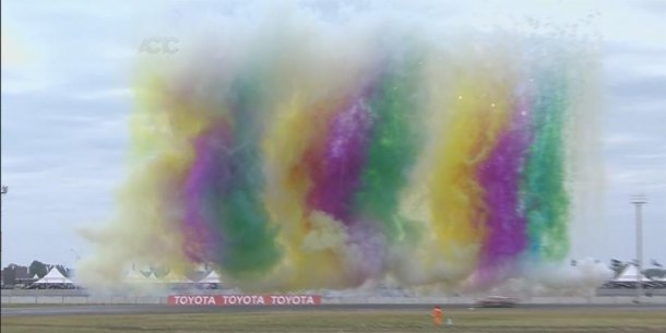 El colorido cielo de San Nicolás en la definición del 2018