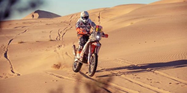 El piloto africano Branch sorprendió al mundo y gano la segundo etapa