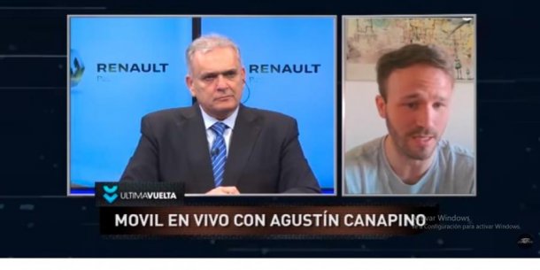 Canapino y sus pensamientos sobre las carreras virtuales