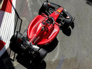 LECLERC FINALIZÓ ADELANTE EN BAKU