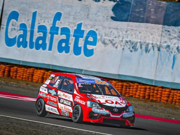 RENZO BLOTTA SE QUEDÓ CON LA POLE EN EL CALAFATE