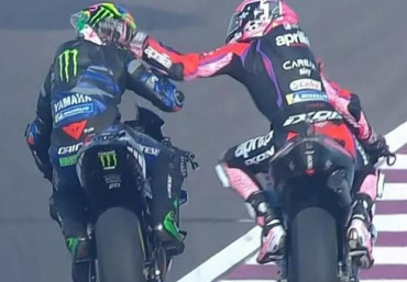 LA SANCIÓN PARA ESPARGARÓ POR PEGARLE A MORBIDELLI NO TERMINÓ EN PISTA 