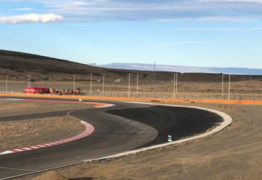 ASÍ QUEDÓ LA CURVA 1 EN EL CALAFATE CON SU MODIFICACIÓN 