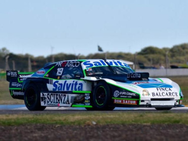 CIANTINI VOLÓ CON SU CHEVROLET SOBRE EL ASFALTO PAMPEANO