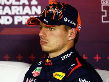 VERSTAPPEN PENALIZARÍA PARA LA CARRERA EN BÉLGICA