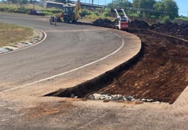 COMIENZA EL REASFALTADO EN EL AUTÓDROMO DE POSADAS 