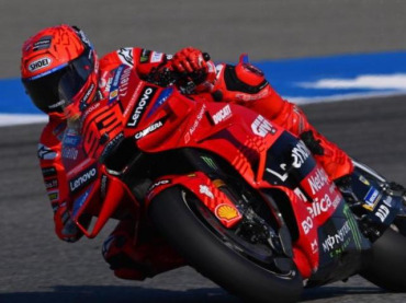 MARC MÁRQUEZ LIDERÓ EL PRIMER ENTRENAMIENTO EN TERMAS 