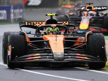 LANDO NORRIS GANÓ UN CARRERÓN EN MELBOURNE