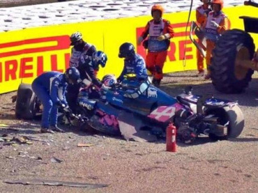 FUERTE ACCIDENTE DE JACK DOOHAN POR ERROR PROPIO 